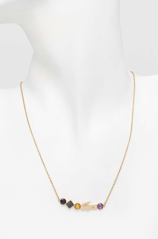 Ogrlica Lacoste 2040360 zlatna AA00