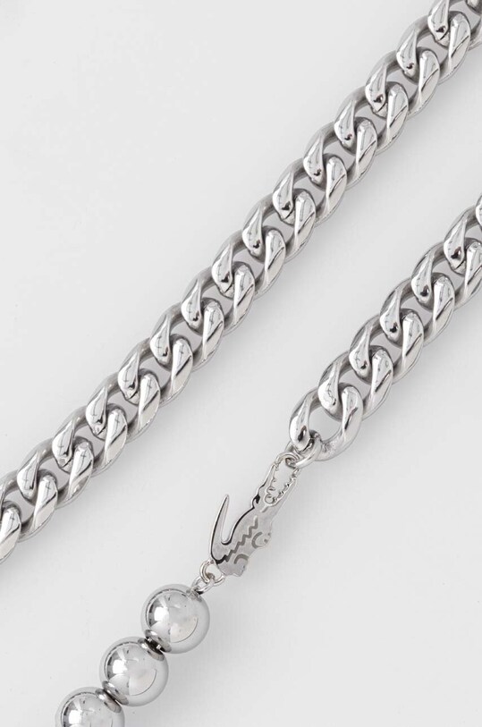 Accesorii Lacoste colier 2040335 argintiu