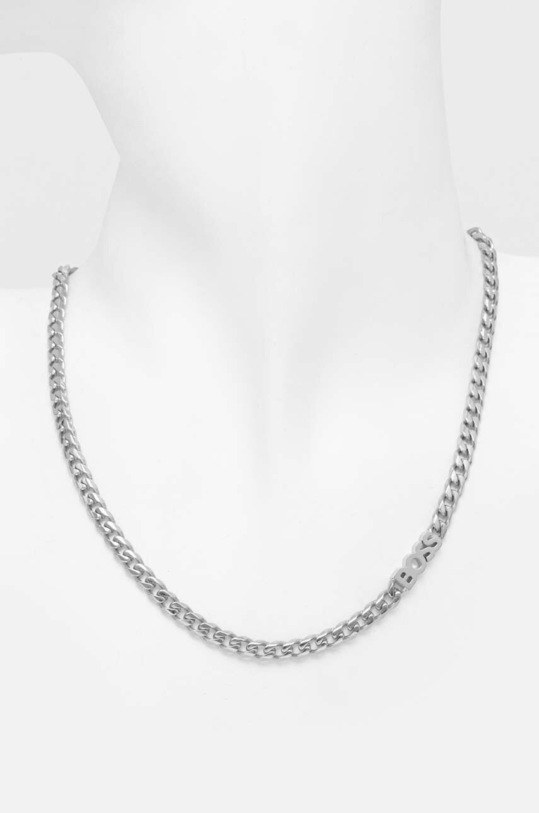 BOSS colier 1580571 argintiu AA00