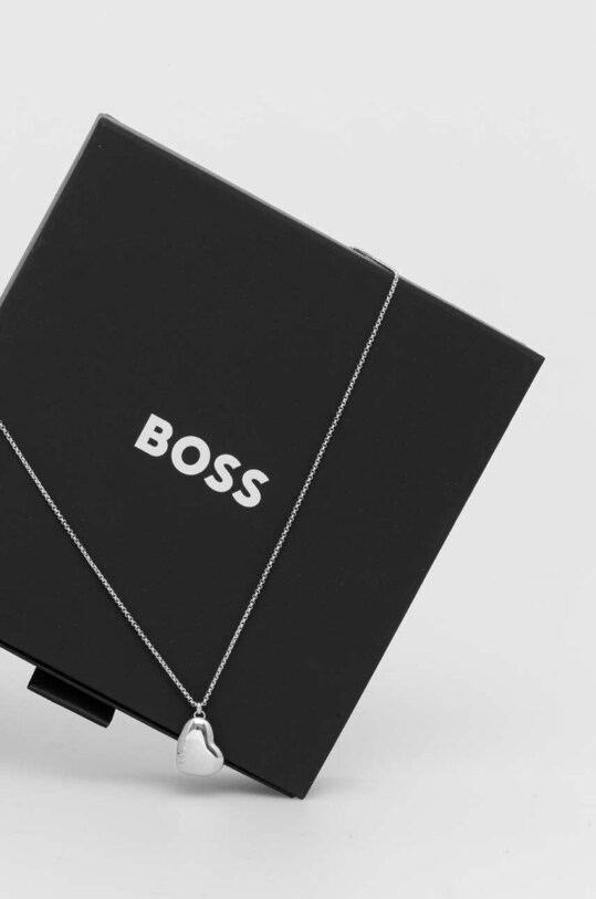 BOSS colier argintiu 1580573