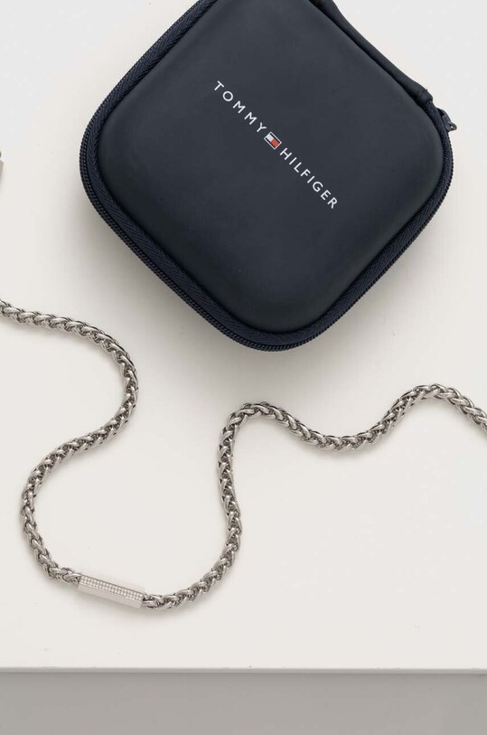 Κολιέ Tommy Hilfiger ασημί 2780872