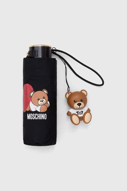Moschino parasol 8188.supermini czarny AA00