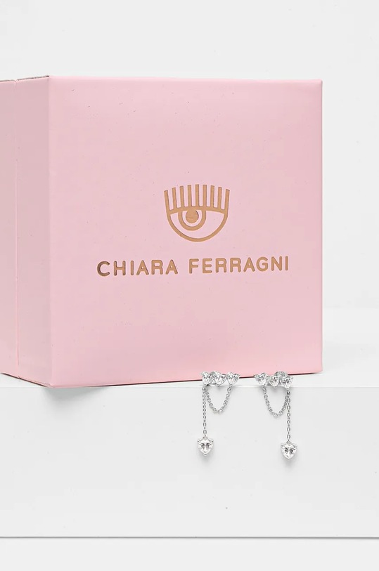 Akcesoria Chiara Ferragni kolczyki srebrne J19AXD03 srebrny