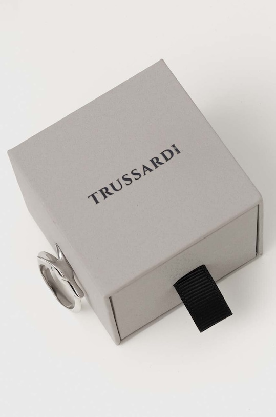 Prsteň Trussardi TJAXB060 strieborná AA00