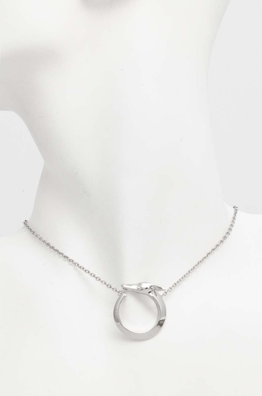 Κολιέ Trussardi TJAXB02 ασημί AA00