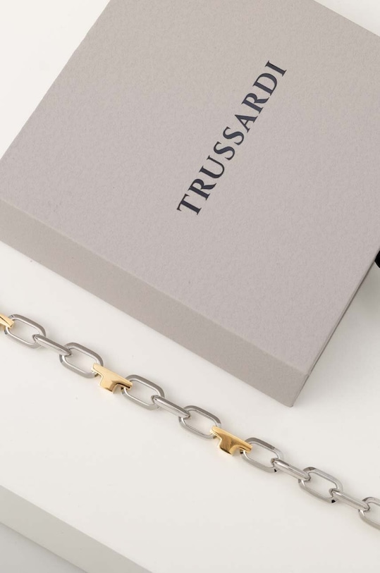 Doplnky Náhrdelník Trussardi TJAXC01 strieborná
