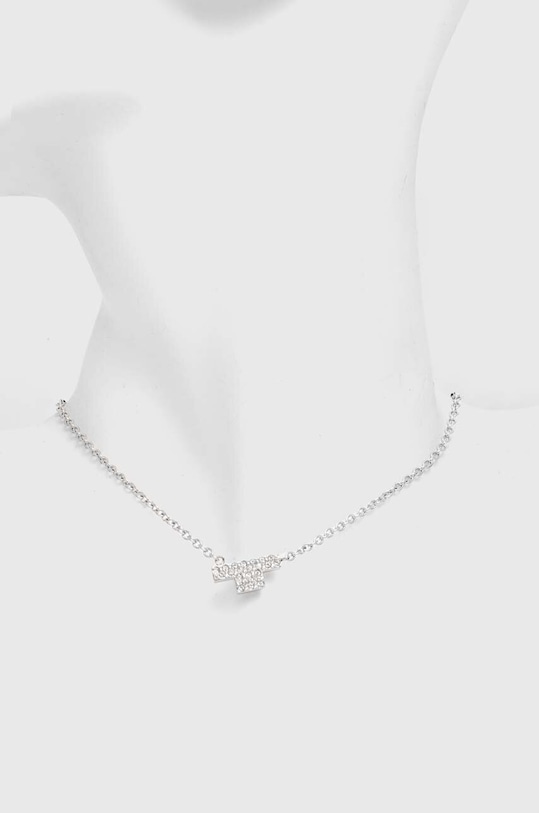 Accesorii Trussardi colier TJAXC11 argintiu