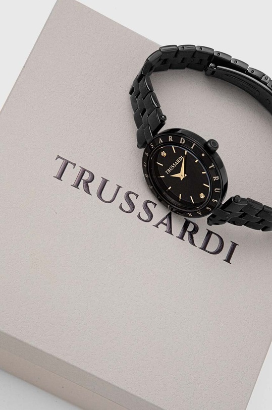 Kiegészítők Trussardi óra R2453145513 fekete