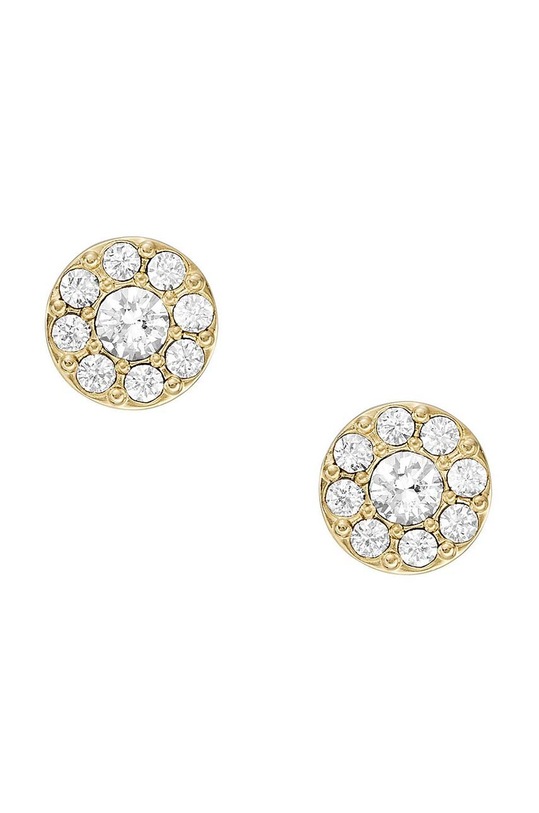Сережки Fossil циркон золотий JF04375710