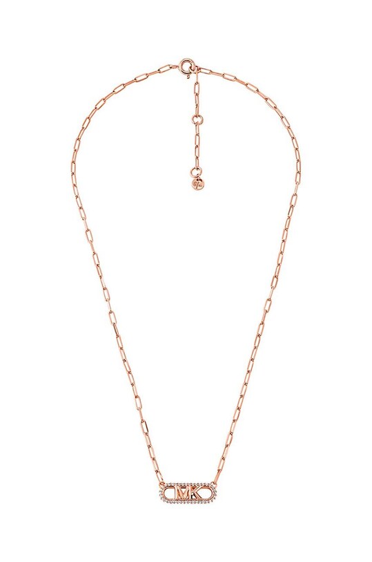 Кольє зі срібла з позолотою Michael Kors MKC1655CZ791 золотий AA00