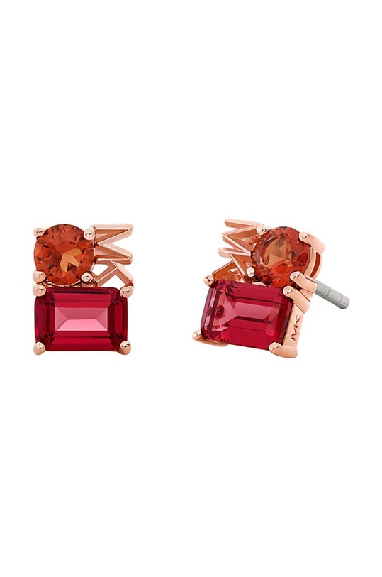 Michael Kors cercei din argint placat cu aur placat cu aur roz MKC1665NO791