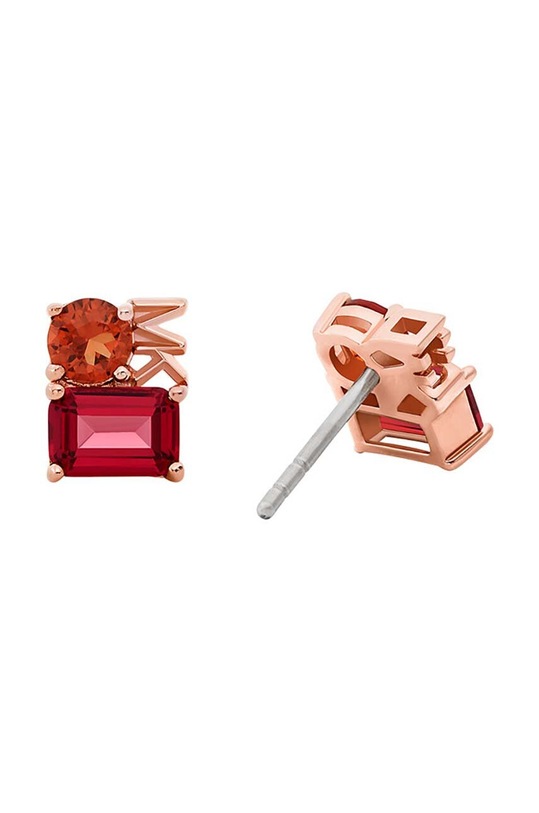 Michael Kors cercei din argint placat cu aur MKC1665NO791 roz AA00