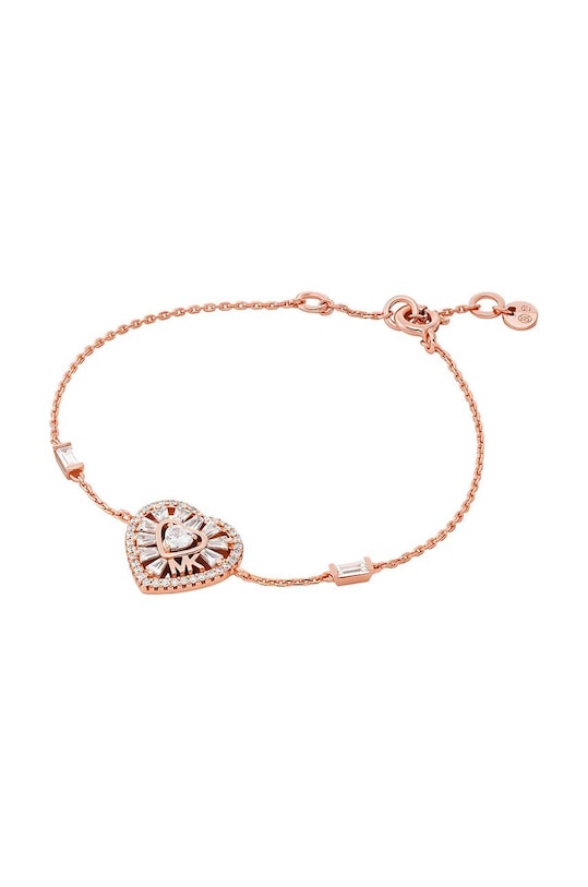 Срібний браслет Michael Kors срібло золотий MKC1690CZ791