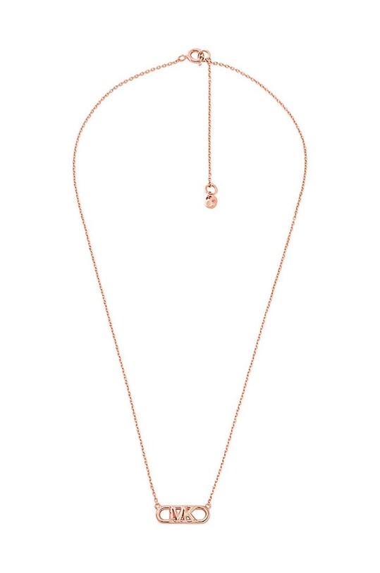 Серебряное колье с позолотой Michael Kors MKC164200791 золотой AA00