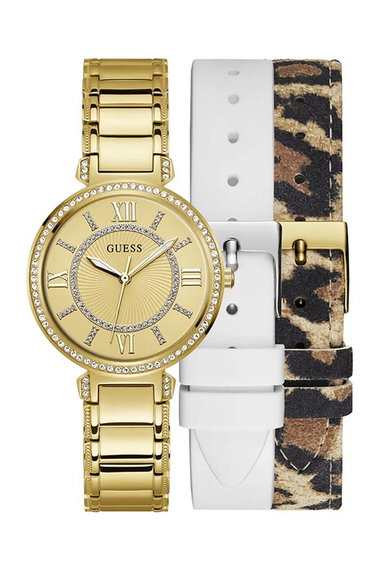 Guess zegarek złoty GW0588L1