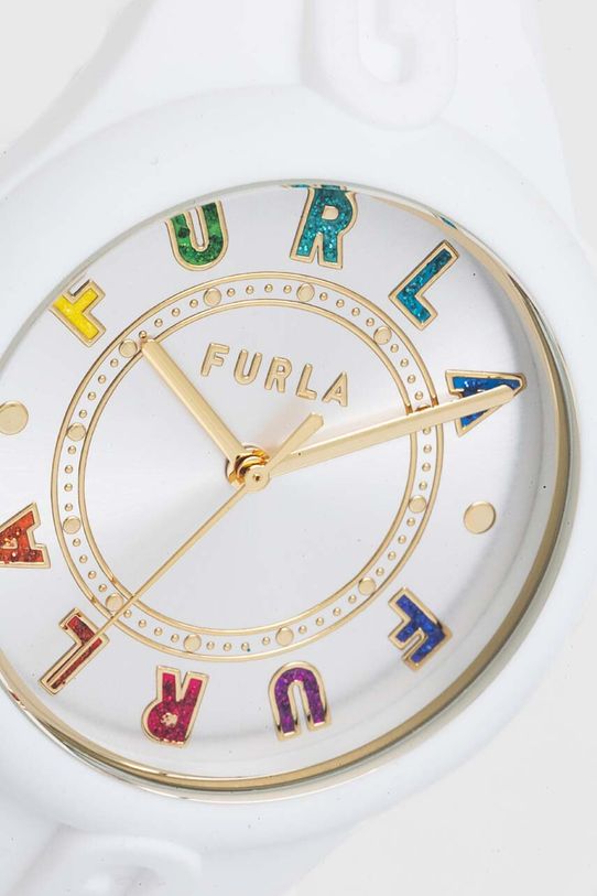Akcesoria Furla zegarek WW00056005L2 biały