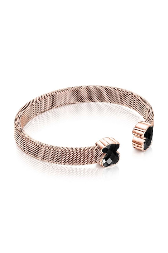 Tous bransoletka Icon Mesh srebro różowy 1002792840