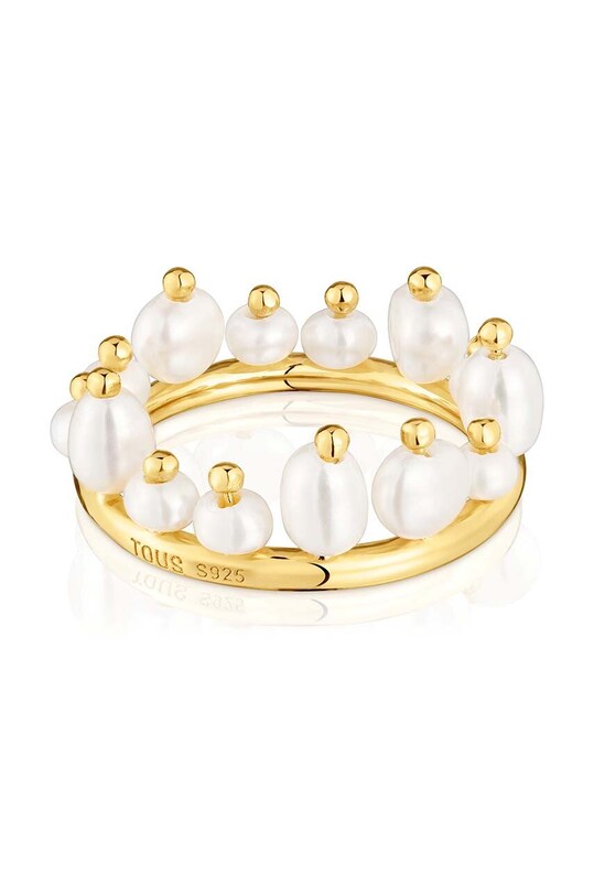 Accesorii Tous inel de argint placat cu aur Sugar Party 16 1004027216 aur