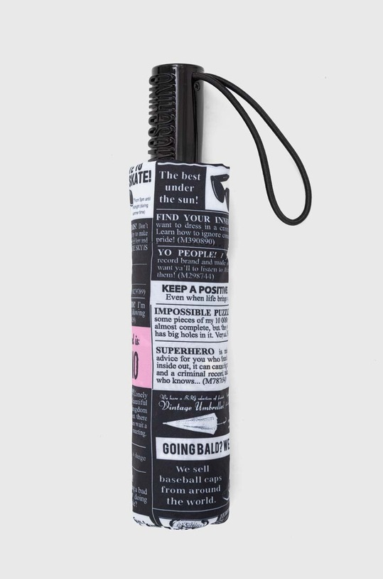 Doplňky Deštník Moschino 8998.openclose černá