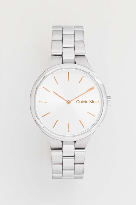 Calvin Klein zegarek srebrny 25200128