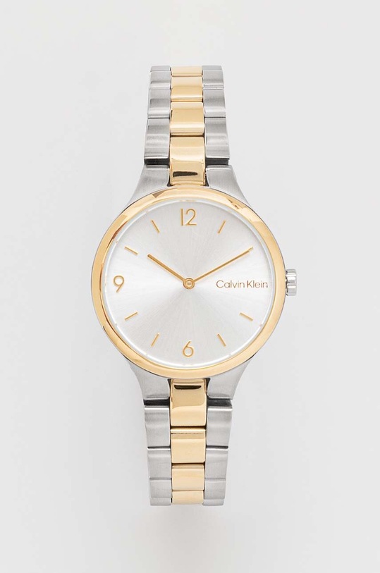 Calvin Klein zegarek srebrny 25200132