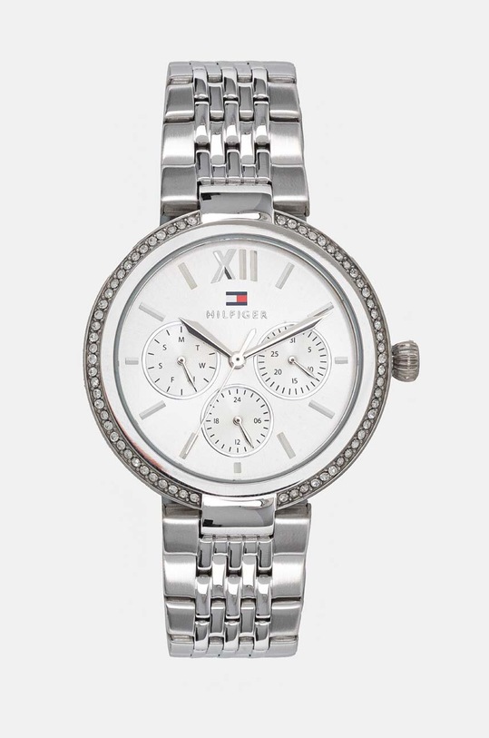 Hodinky Tommy Hilfiger stříbrná 1782695