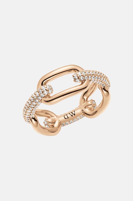 Перстень Daniel Wellington циркон золотий DW00400579