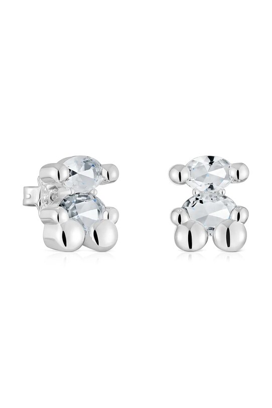 Strieborné náušnice Tous Bold Bear Gem prírodný kameň strieborná 1004226300