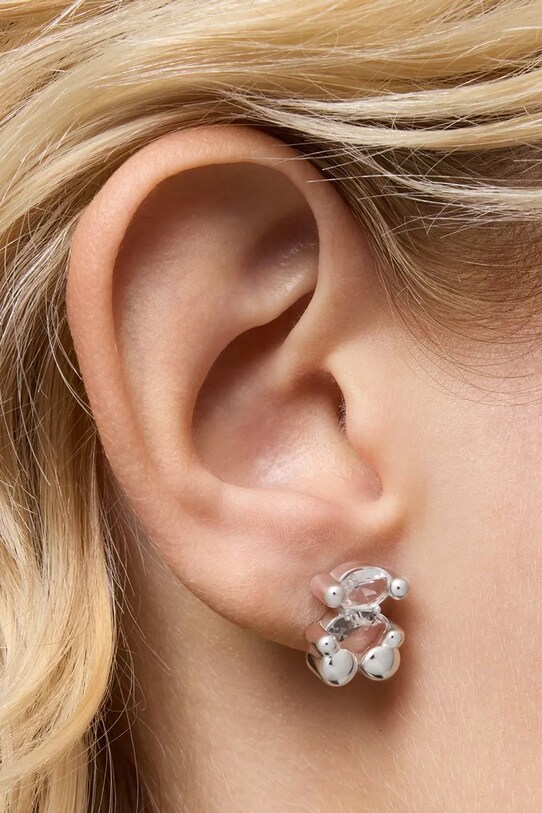 Strieborné náušnice Tous Bold Bear Gem 1004226300