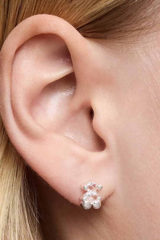Серебряные серьги Tous Bold Bear Gem 1004228300