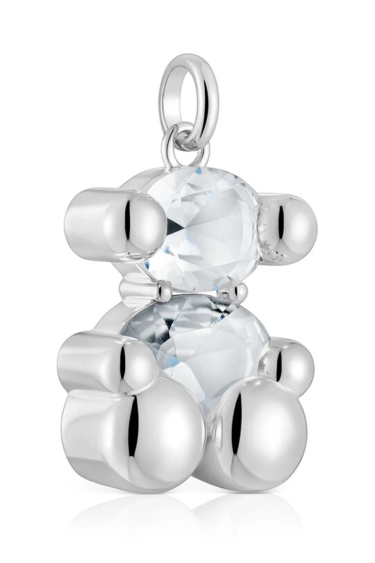 Tous zawieszka srebrna Bold Bear Gem 1004225500 srebrny AA00