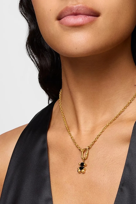 Tous pandantiv din argint placat cu aur Bold Bear Gem 1004224900 argintiu