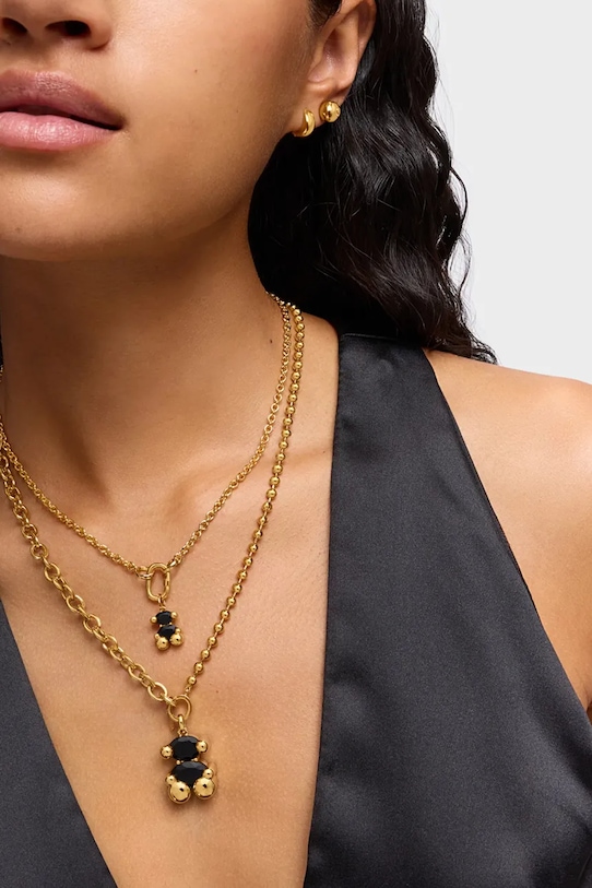 Tous pandantiv din argint placat cu aur Bold Bear Gem 1004224900