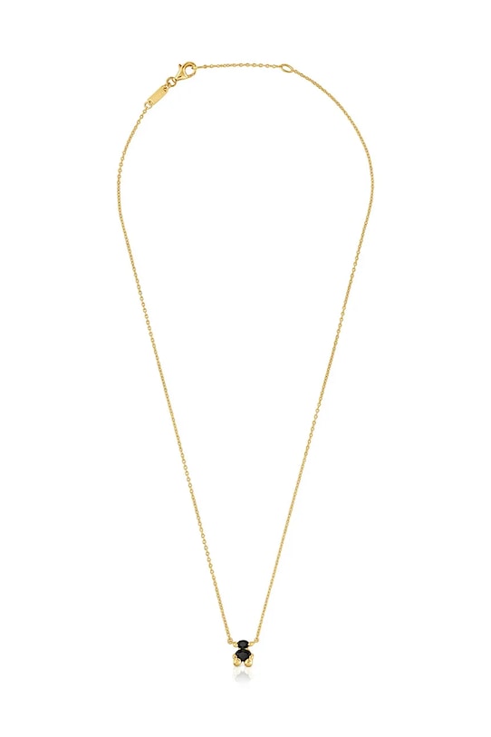 Tous colier din argint placat cu aur Bold Bear Gem 1004225700 argintiu AA00