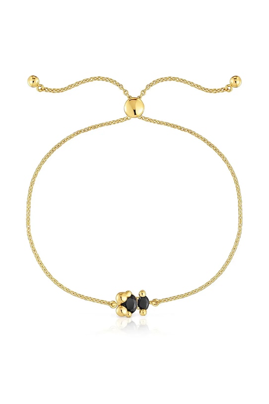 Tous bransoletka ze srebra pokrytego złotem Bold Bear Gem srebro złoty 1004228600