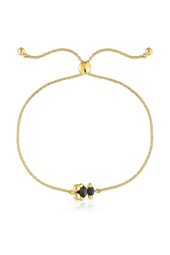 Срібний браслет з позолотою Tous Bold Bear Gem срібло срібний 1004228600