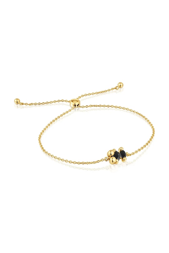 Srebrna narukvica presvučena zlatom Tous Bold Bear Gem 1004228600 srebrna AA00