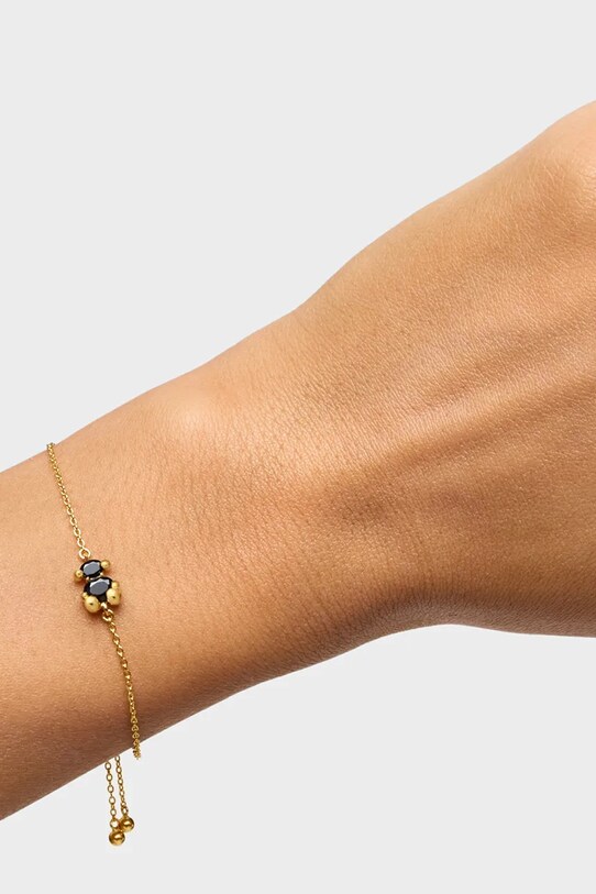 Срібний браслет з позолотою Tous Bold Bear Gem 1004228600