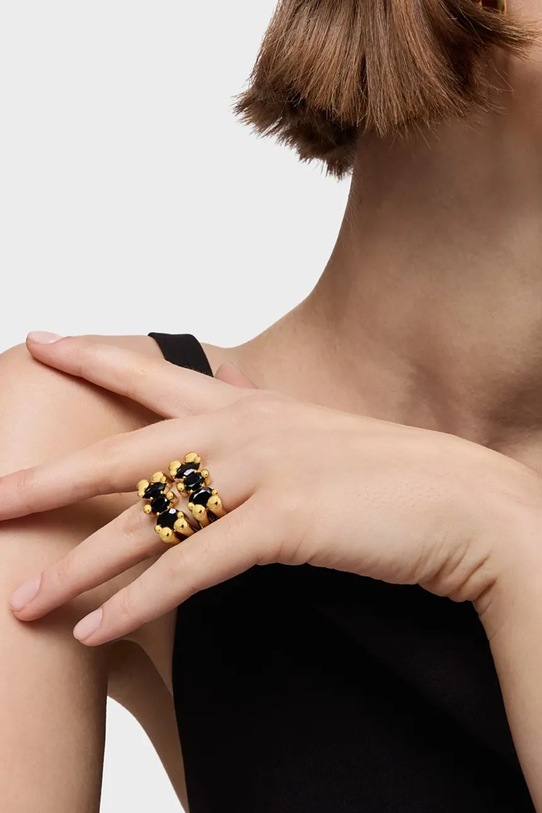 Tous aranyozott ezüst gyűrű 12 Bold Bear Gem 1004228212 arany