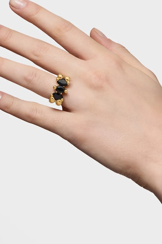 Tous inel de argint placat cu aur 12 Bold Bear Gem 1004228212