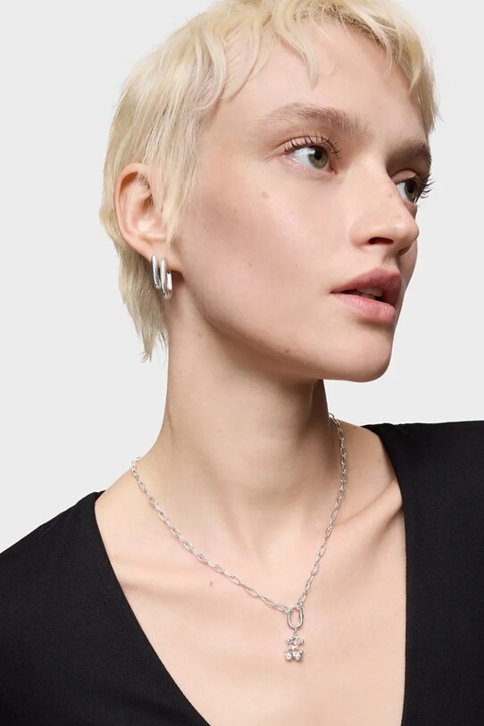 Серебряный кулон Tous Bold Bear Gem серебрянный 1004224800