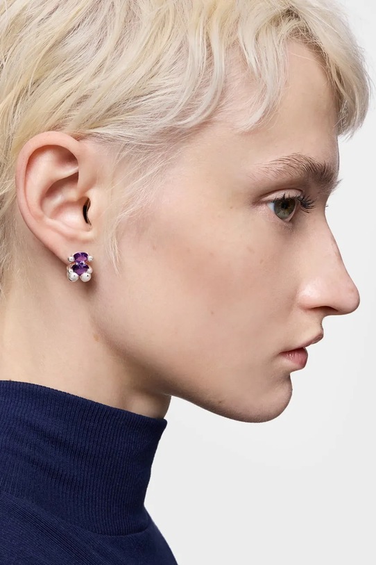 Серебряные серьги Tous Bold Bear Lab серебрянный 1004253100