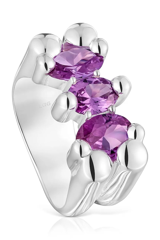 Tous anello in argento 12 Bold Bear Lab argento argento 1004253912