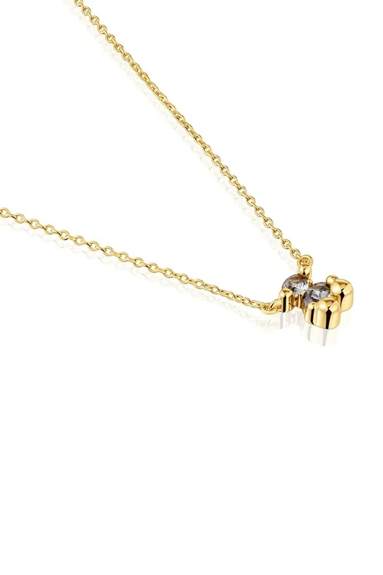 Kiegészítők Tous aranyozott ezüst nyaklánc Bold Bear Lab 1004254600 arany