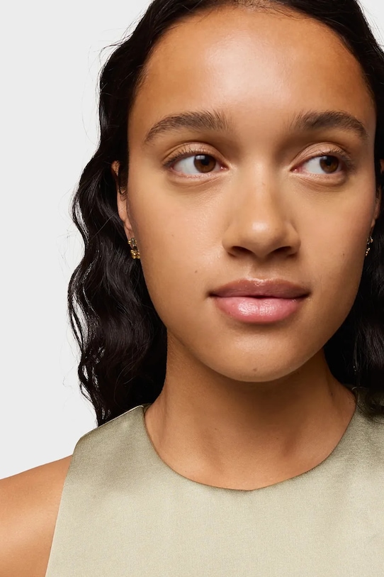 Strieborné pozlátené náušnice Tous Bold Bear Lab 1004255000