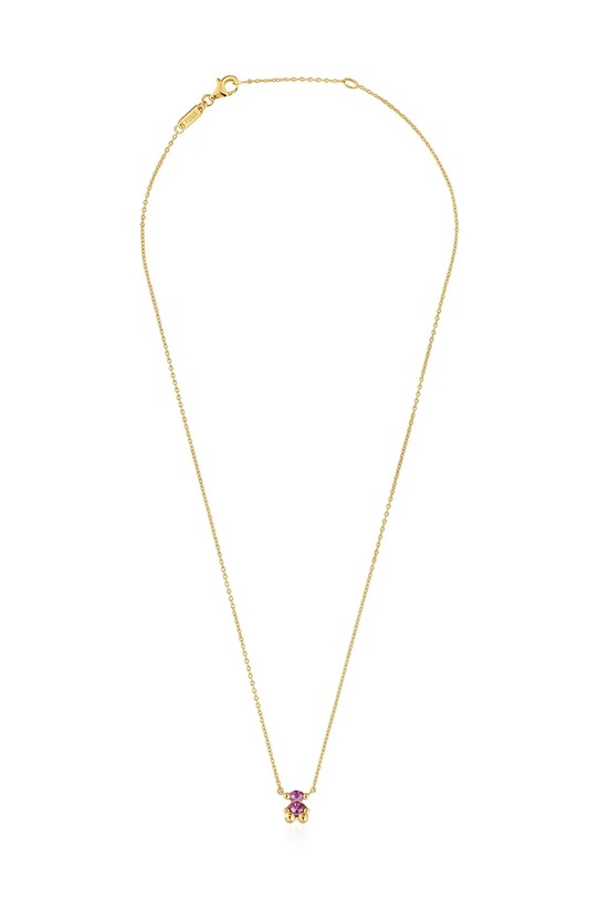 Tous aranyozott ezüst nyaklánc Bold Bear Lab 1004254300 arany AA00