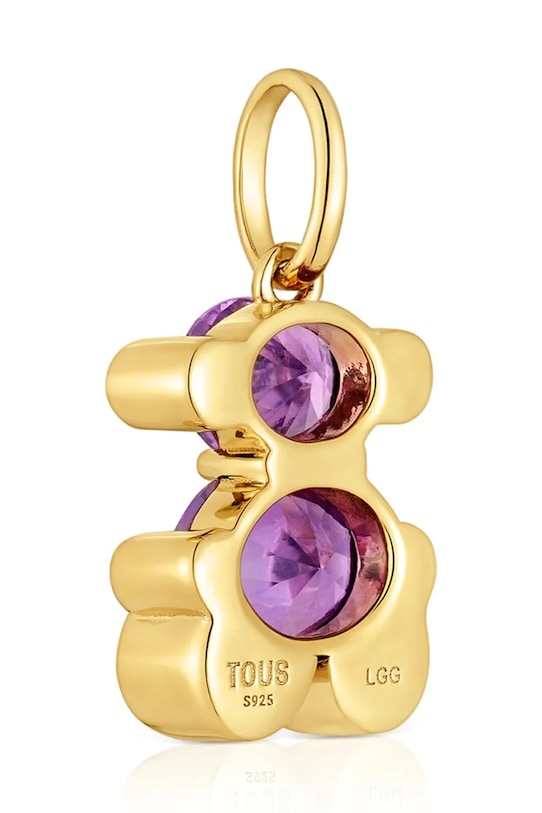 Kiegészítők Tous aranyozott ezüst medál Bold Bear Lab 1004255400 arany