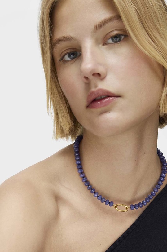 Κολιέ με φυσικές πέτρες Tous Hold Oval 1004218500