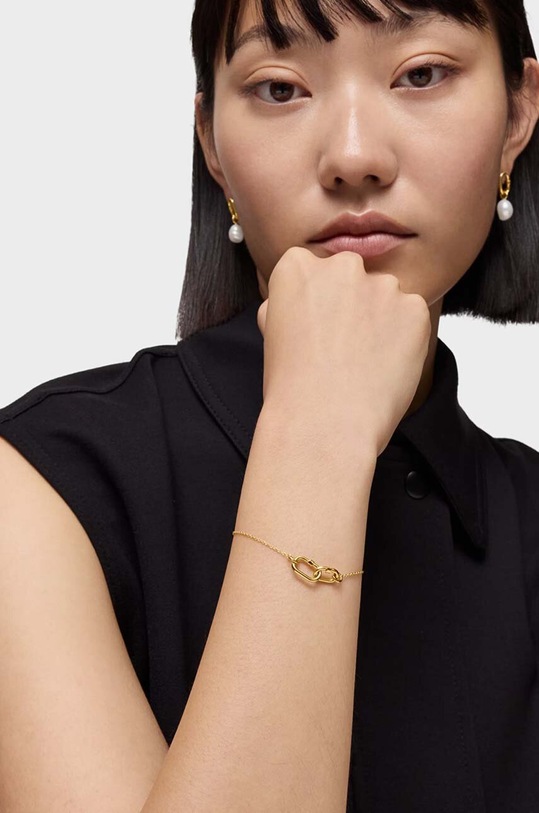 Золотий браслет Tous Hold Oval золотий 1004224400