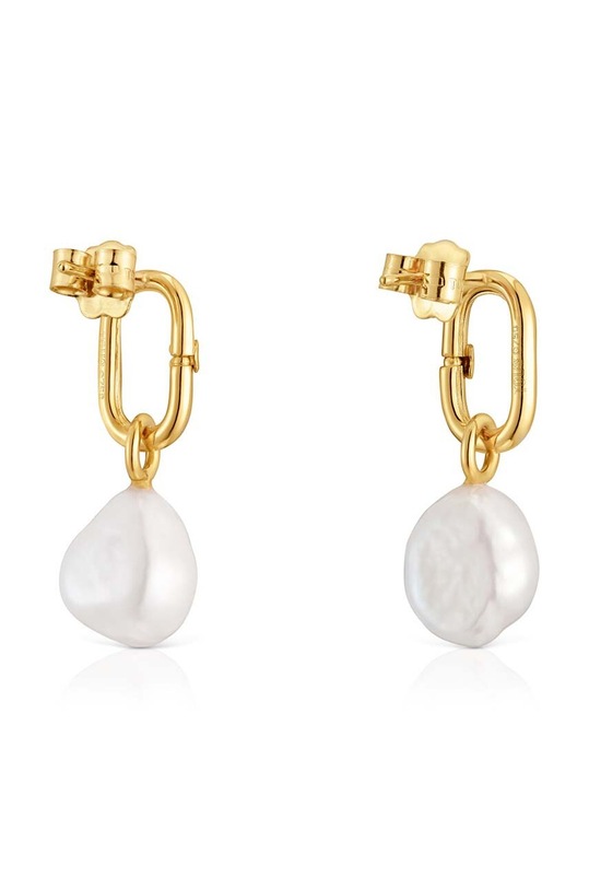 Accesorii Tous cercei de aur Hold Oval 1004224200 aur